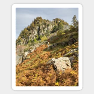 To Castle Crag Sticker